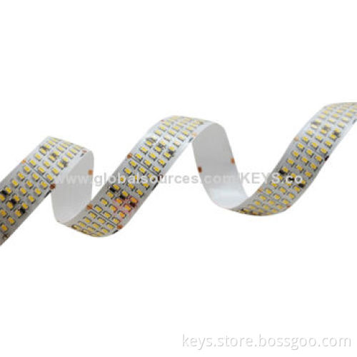 Triple Row Flexible LED Strip with 693-LED/Meter, 3014 SMD LED and 24V 3465-LED Per Meter